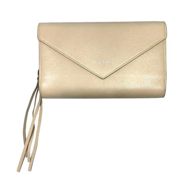 BALENCIAGA バレンシアガ 371661 ペーパー マニー ジップアラウンド長 