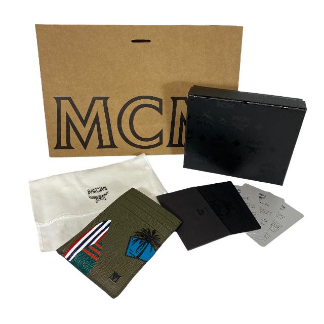 【販売終了モデル】MCMカードケース/名刺入れ MCM 【新品】MCM エムシーエム 小物 カードケース 名刺入れ パス