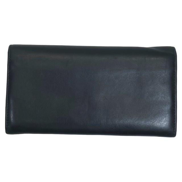 BVLGARI ブルガリ BBTONDO 284691 長財布 二つ折り ブラック レザー 
