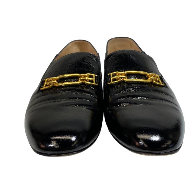 BALLY バリー/エナメルパンプス 黒 ブラック BALLY エナメルバレエシューズ 36 黒 バリー - メルカリ