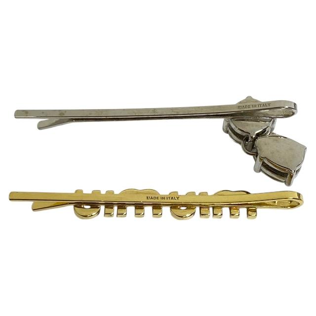 ミュウミュウ 5JF119 2F4Q ヘアピン 2個セット ヘアクリップ ヘア