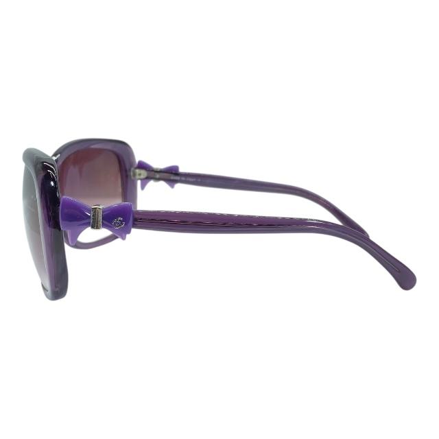 CHANEL シャネル　5171-A パープル リボン　ココマーク　サングラス CHANEL シャネル 5171-A パープル リボン ココマーク サングラス