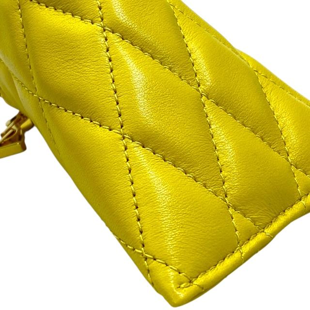 SAINT LAURENT サンローラン フラグメントケース イエロー サンローランパリ コインカードホルダー 458583 レザー フラグメント