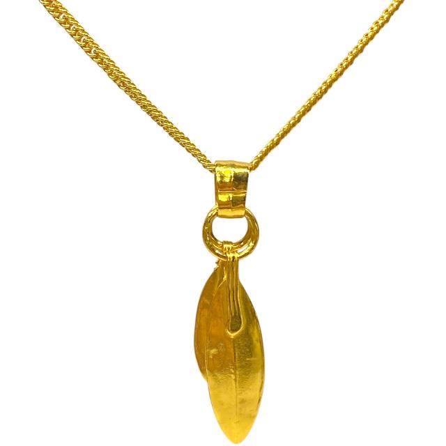 CHANEL シャネル ネックレス ペンダント ツインフェザー COCO