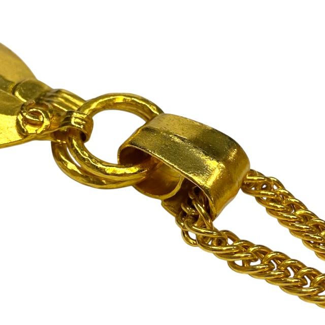 CHANEL シャネル ネックレス ペンダント ツインフェザー COCO