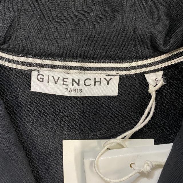未使用】GIVENCHY ジバンシー パーカー ジップアップ 長袖 ロゴ  