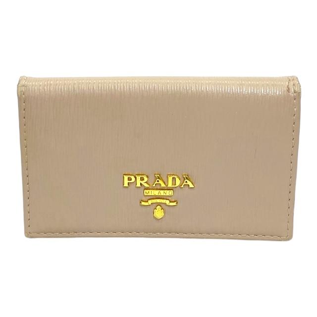 【値下げ】PRADA カードケース 名刺入れ 1MC122 PRADA プラダ 1MC122 カードケース 名刺入れ パスケース 二つ折り
