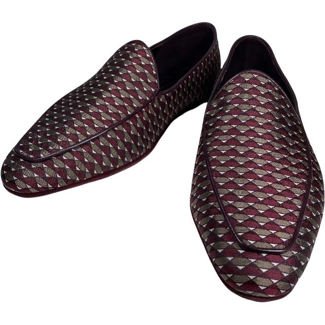 一部予約販売中 紳士靴 メンズ ルームシューズ シルクツイル ピタゴラ ベルルッティ Berluti スリッポン 9サイズ 約28cm ローファー スリッパ シューズ Www Varney Com Br