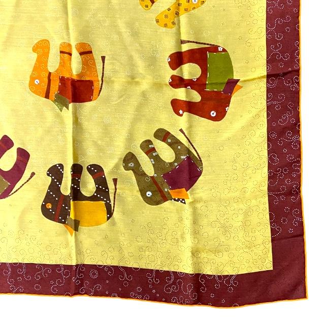 HERMES（エルメス） 美品 スカーフ カレ70 La Ronde des Elephants