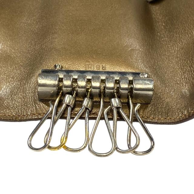 HERMES エルメス セリエ 6連 キーケース ロゴ コンパクト レザー