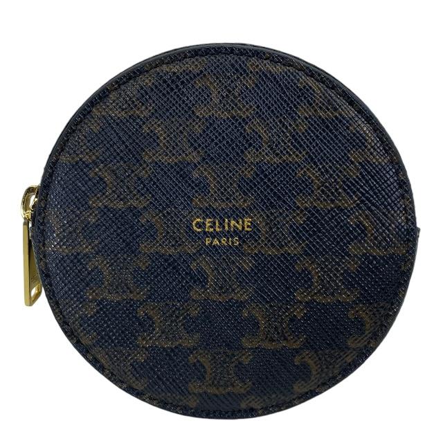 CELINE セリーヌ コインケース 小銭入れ コンパクト サークル型 CELINE セリーヌ コインケース 小銭入れ コンパクト サークル型