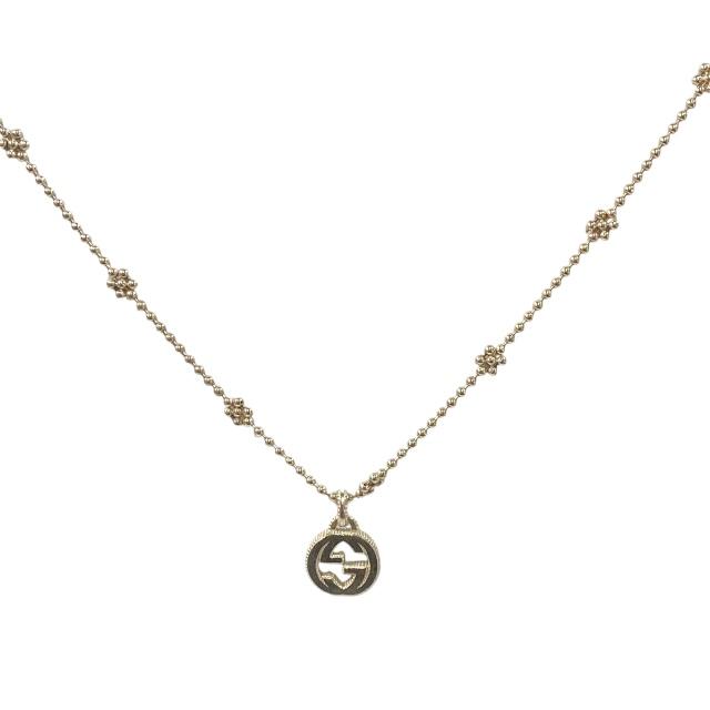 GUCCI グッチ フラワーモチーフ ネックレス ペンダント ボール