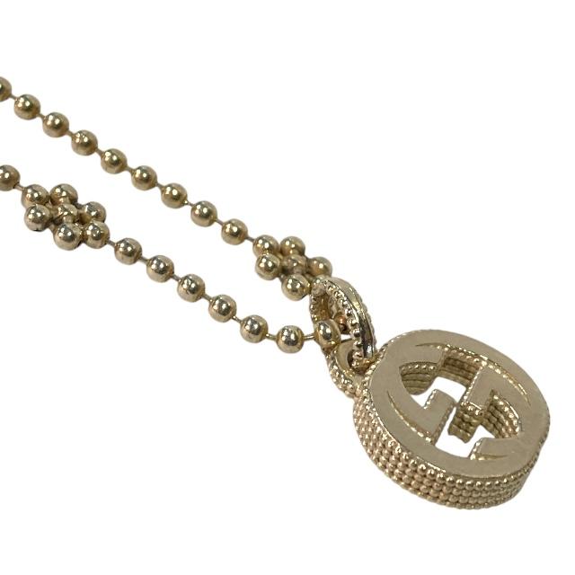 GUCCI グッチ フラワーモチーフ ネックレス ペンダント ボールチェーン