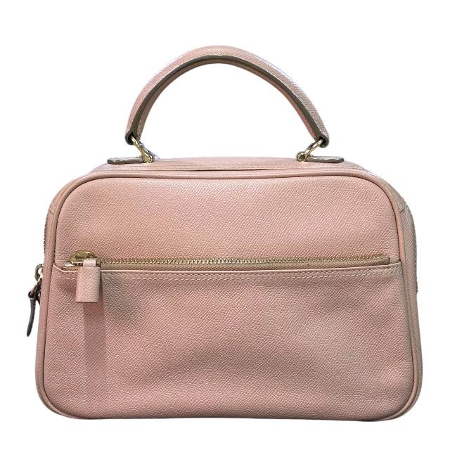 Valextra ミディアムエッセ ハンドバッグ 2WAY仕様 ピンク系カラー