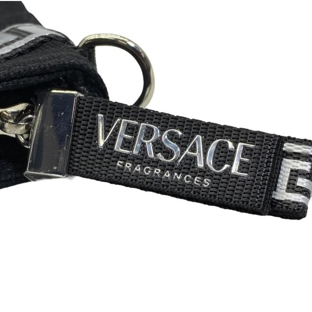 GIANNI VERSACE ブラックショルダーバッグ GIANNI VERSACE ヴェルサーチ 2way ショルダーバッグ トート