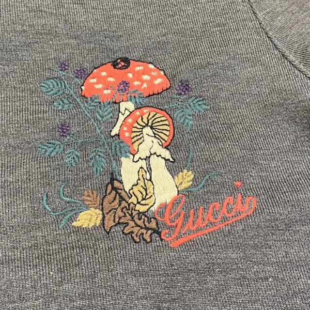 GUCCI グッチ 165945 パーカー アウター フーディ? 長袖 キノコ GUCCI グッチ 165945 パーカー アウター フーディ? 長袖 キノコ