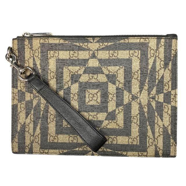グッチ GUCCI GGカレイド 411768 バッグ クラッチバッグ セカンドバッグ メンズ【中古】 GUCCI（グッチ） 411768 クラッチバッグ セカンドバッグ GGカレイド GG