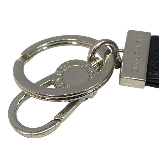 美品　ブルガリ　キーリング ブルガリ・ブルガリ BVLGARI ブルガリ 290854 マン キーホルダー