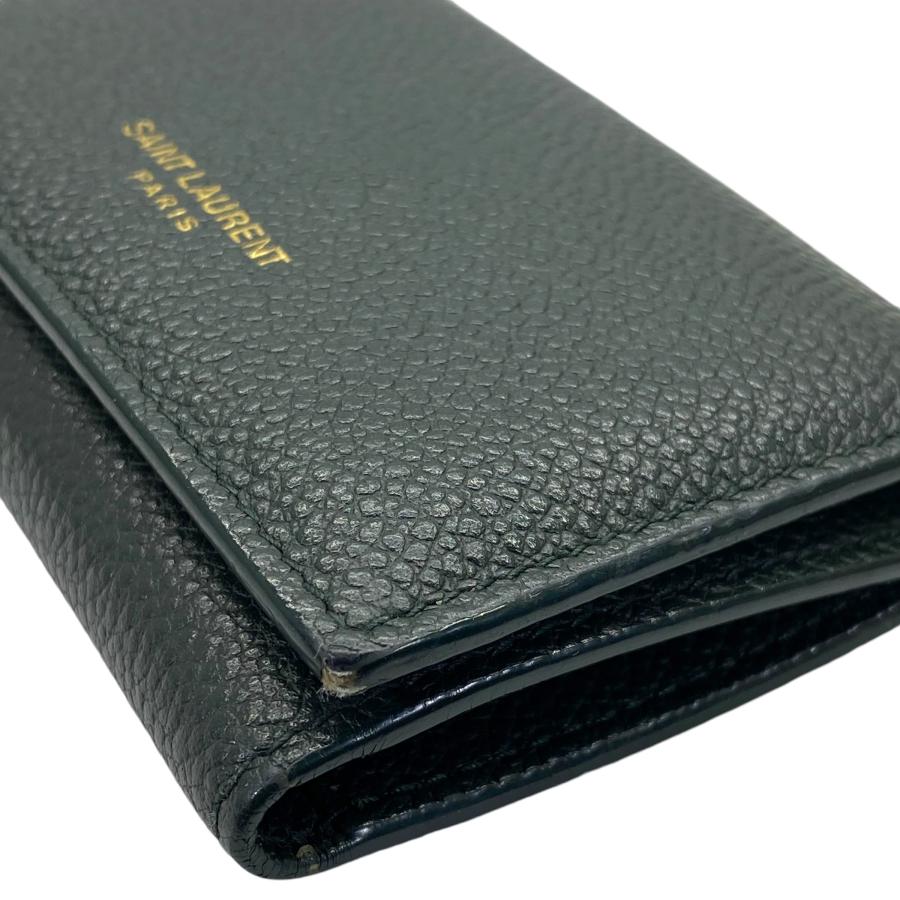 SAINT LAURENT サンローラン 6連 キーケース キーフック ロゴ レザー 