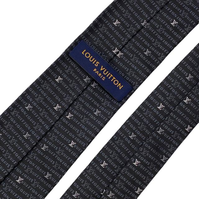 LOUIS VUITTON 【美品】LOUIS ルイ ヴィトン ネクタイ ループタイ 