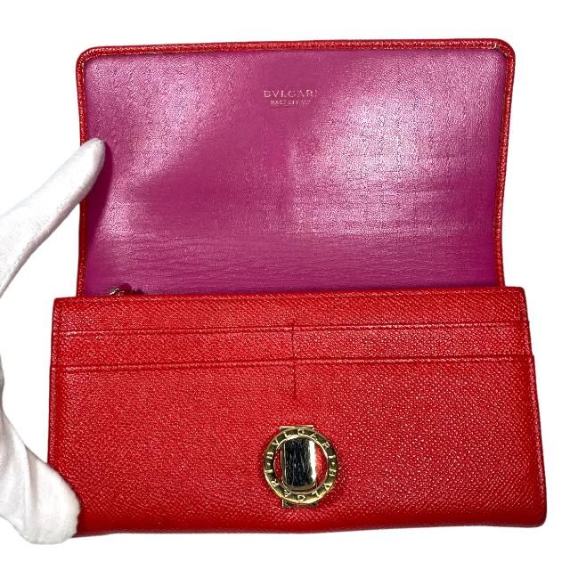 美品 BVLGARI ブルガリ ロゴクリップ 長財布 レッド 二つ折り 財布 楽天市場】BVLGARI ブルガリ ロングウォレット ロゴクリップ 2
