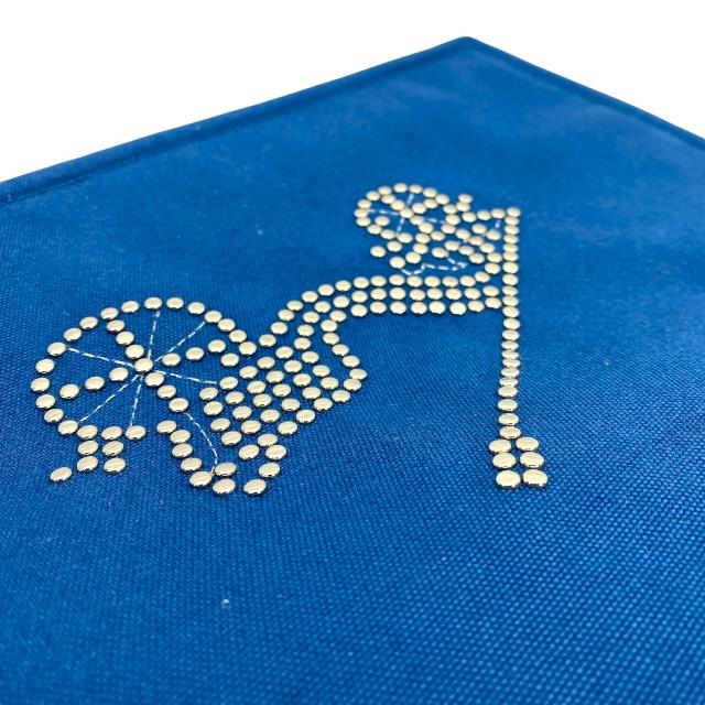 HERMES（エルメス） プティ・デュック コットン デザイン ポーチ