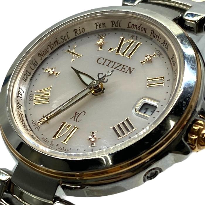 稼働品 シチズン EC1166-58A クロスシー ティタニアライン ハッピーフライト エコ ドライブ 腕時計 ソーラー電波 アナログ CITIZEN | CITIZEN | 09