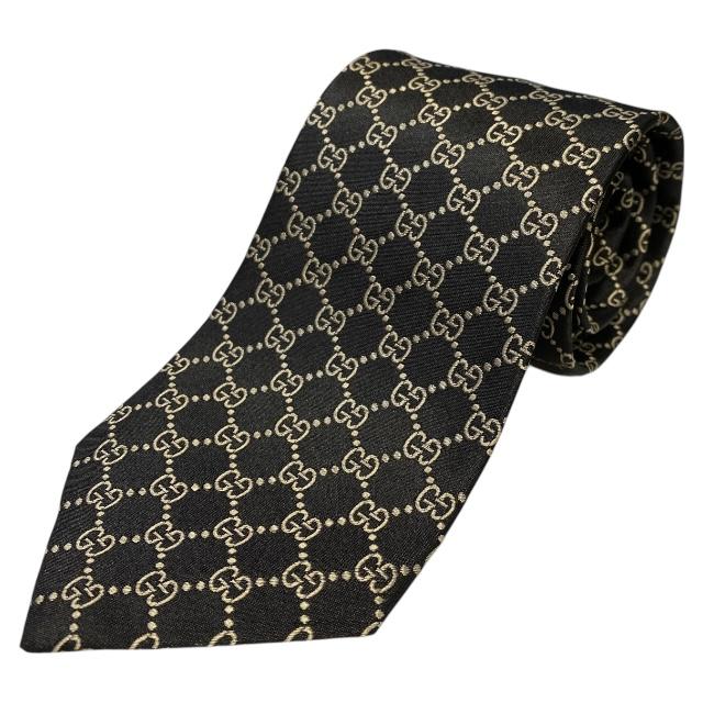 GUCCI 【未使用】GUCCI グッチ 456524 ネクタイ ループタイ 