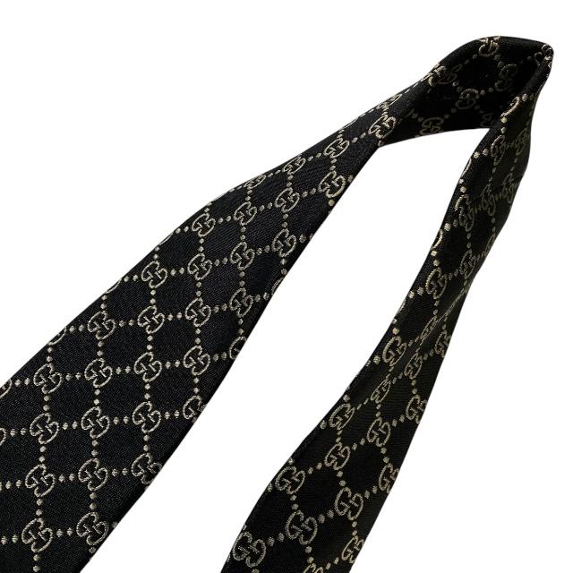 GUCCI 【未使用】GUCCI グッチ 456524 ネクタイ ループタイ 
