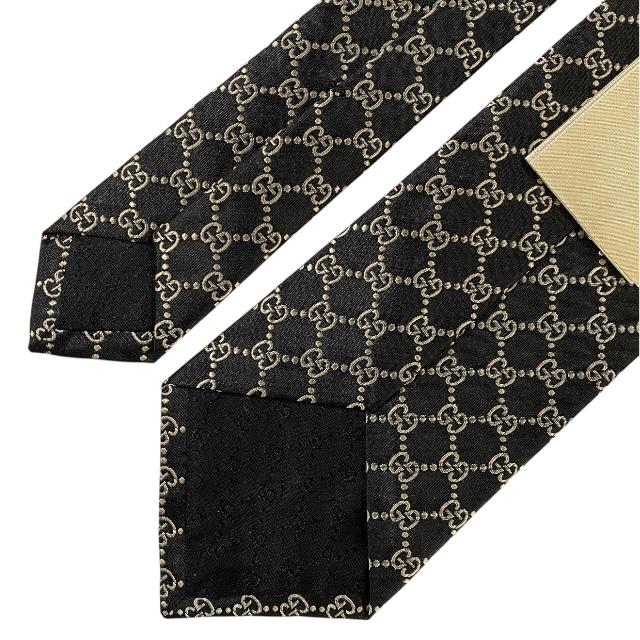 GUCCI 【未使用】GUCCI グッチ 456524 ネクタイ ループタイ 