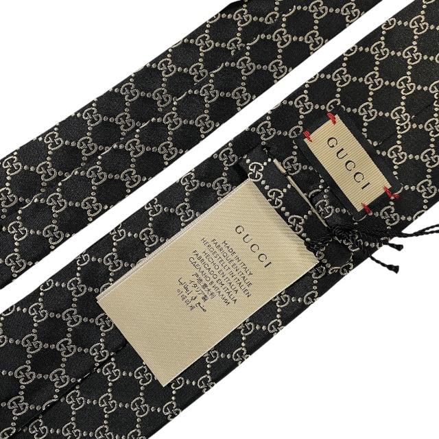 GUCCI 【未使用】GUCCI グッチ 456524 ネクタイ ループタイ 
