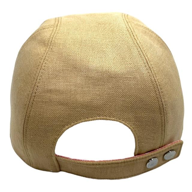 エルメス　Hロゴ　帽子 HERMES 【未使用】 エルメス キャップ Hロゴ ブラック 60