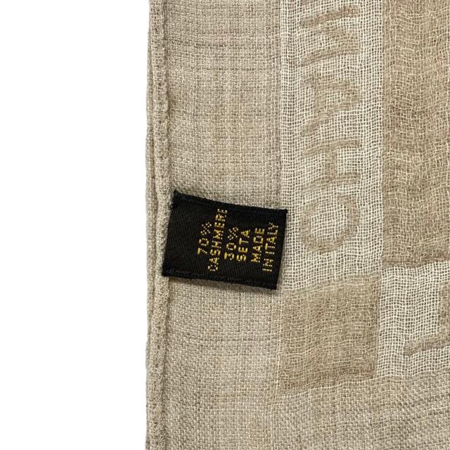 CHANEL ベージュロゴストール フリンジ付き 楽天市場】CHANEL シャネル マフラー AAA632 B18758 レディース