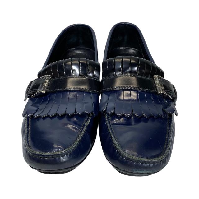 PRADA エナメルローファー 　38 1/2 PRADA(プラダ) / ローファー/38/BLK/エナメル | 中古品の販売