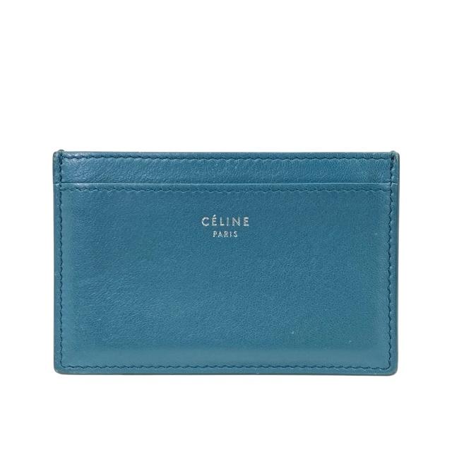 CELINE（セリーヌ） カードケース パスケース コンパクト ロゴ レザー