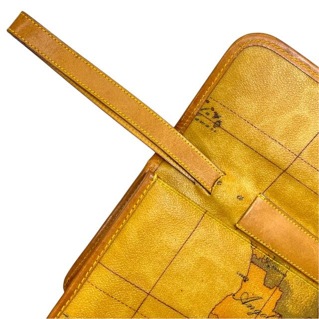 alviero martiniセカンドバック Authentic Prima Classe Alviero Martini Shoulder Bag Hand Map