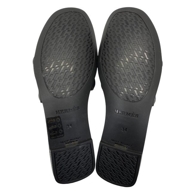 HERMES エルメス アロハ シェーヌダンクル フラットサンダル シューズ