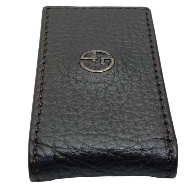 美品 GIORGIO ARMANI マネークリップ アルマーニ 財布 イタリア製 美品 GIORGIO ARMANI マネークリップ アルマーニ 財布