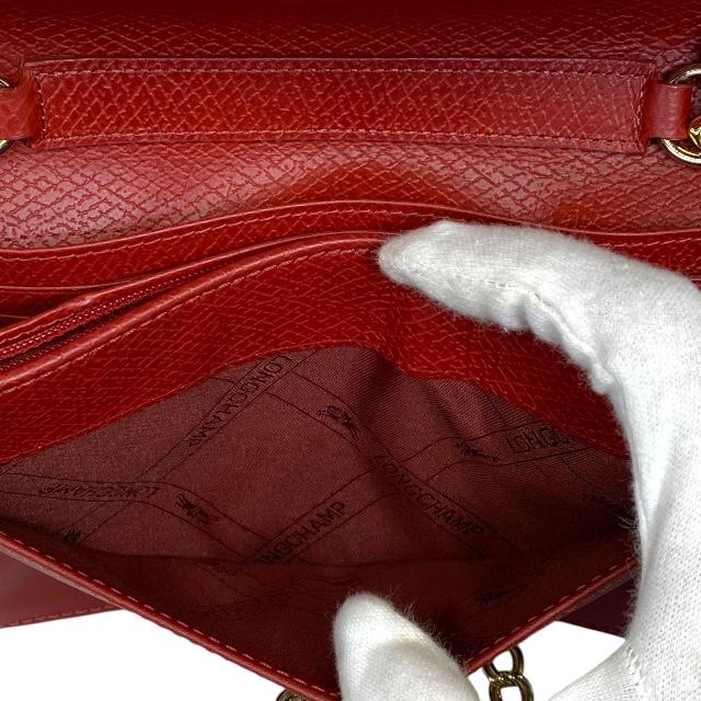 LONGCHAMP（ロンシャン） 【美品】LONGCHAMP キャヴァルカド 財布 2WAY