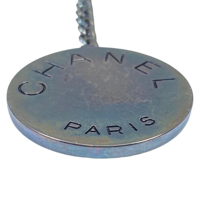CHANEL シャネル T14910 キーリング キーホルダー シルバー レディース