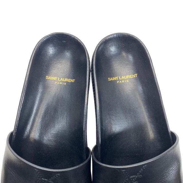 SAINT LAURENT サンローラン 500220 YSLロゴ サンダル スリッパ 