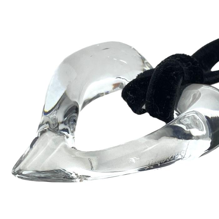 バカラ（Baccarat） ハート モチーフ クリスタル ペンダント