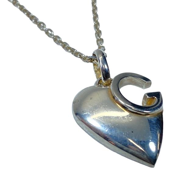 GUCCI グッチ 233963 ハート ネックレス ペンダント Gロゴ ハート