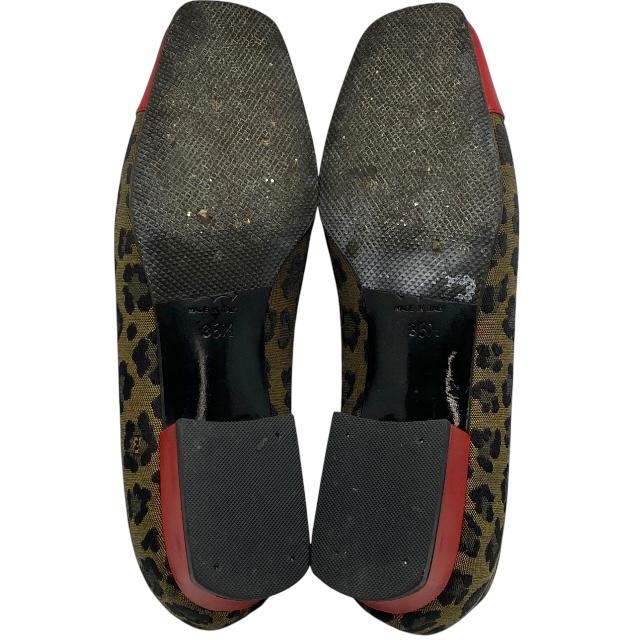 FENDI サンダル ヒョウ柄 22.5cm