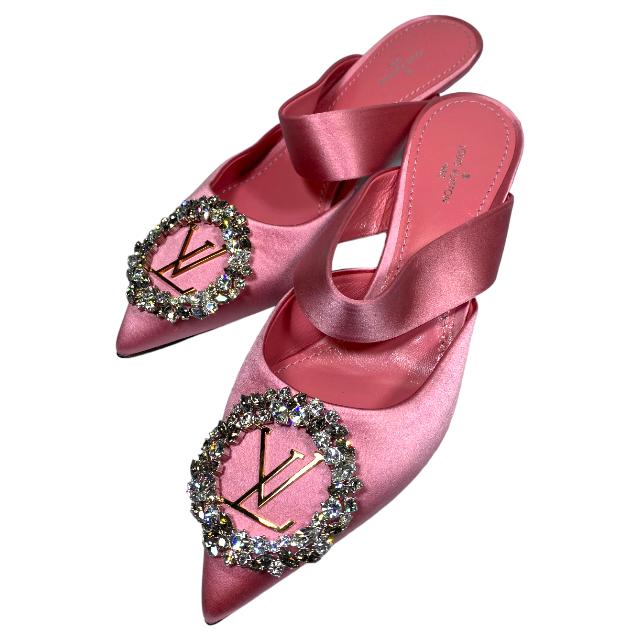 LOUIS VUITTON ルイヴィトン サンダル ミュール シューズ ポインテッド 
