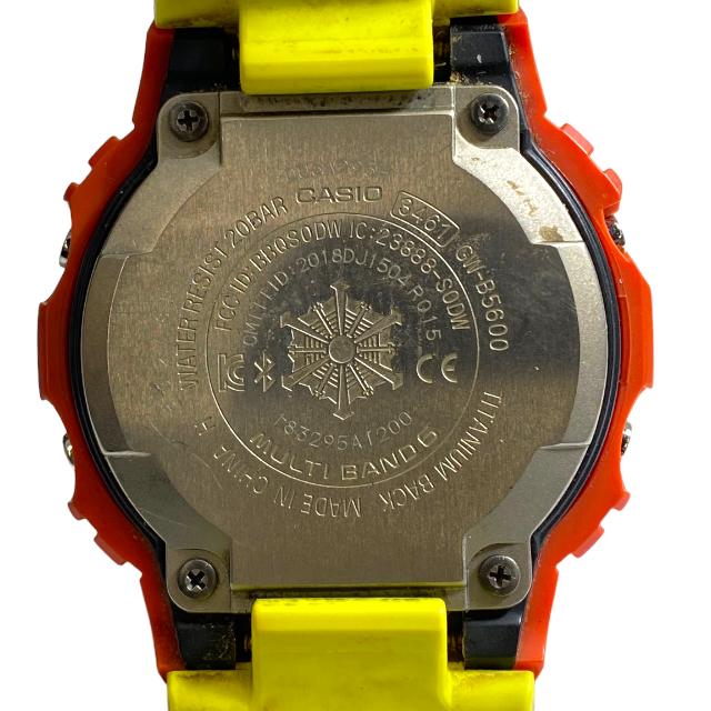 激レア 限定コラボ カシオ G-SHOCK GW-B5600 レスキューカラー GW-B5600CD-9JR | CASIO