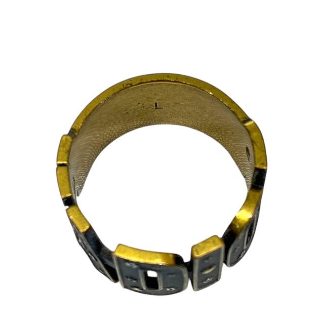 Dior ディオール　 ゴールド ロゴリング ストーン付き　12号　13号 Dior ディオール ゴールド ロゴリング ストーン付き 12号 13号