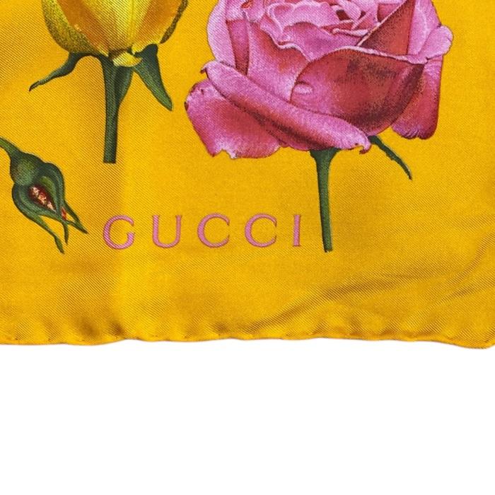 GUCCI（グッチ） スカーフ ストール ショール アクセサリー 総柄 バラ