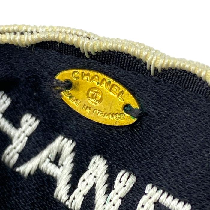 CHANEL（シャネル） ロゴ リボン ブローチ ピンブローチ サテン
