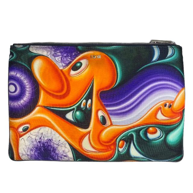 ディオール Dior KENNY SCHARF ケニー シャーフ コラボ ポーチ 小物 